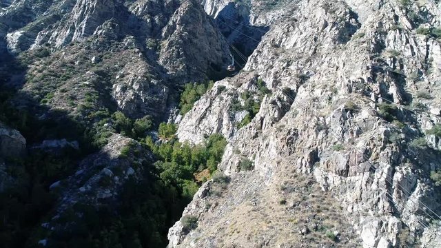 Aerial of Palm Springs Aerial Tramway