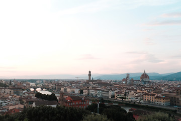 Fototapeta na wymiar Florence Skylines