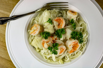 Shrimp Curry Noodles