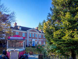 【静岡県伊豆市】秋のテーマパークの風景【クラシックカー・修善寺虹の郷】