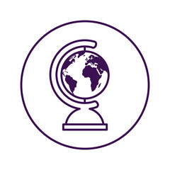 world planet education icon