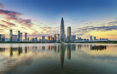 shenzhen city skyline