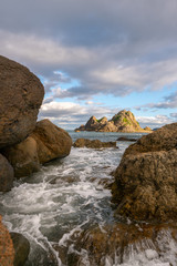 Craggy Rocks in Northern Japan