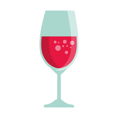 wine cup isolated icon