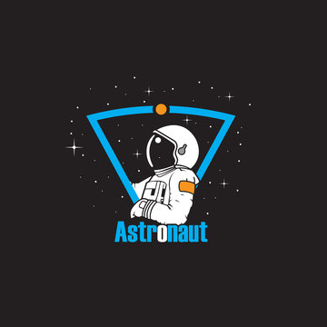vector image astronaut