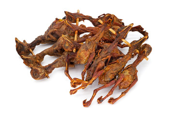 Gegrillte Jungvögel