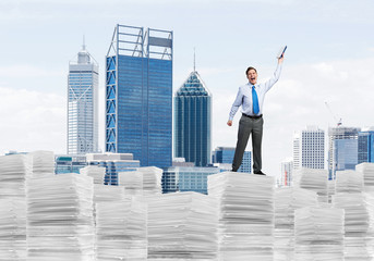 Study hard to become successful businessman.