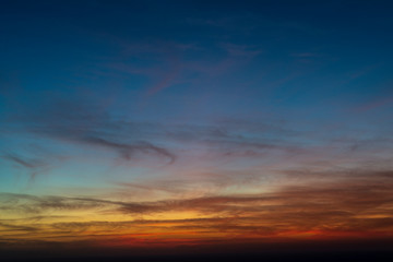 Fototapeta na wymiar Colorful sunset background