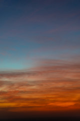 Colorful sunset background