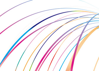 ラインアート　グラデーション