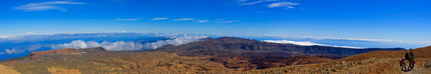 Plakat view of the observatory on the island of Tenerife