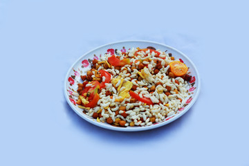 Cicer arietinum chick-pea indian morning breakfast fresh