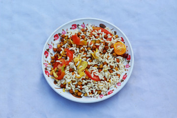 Cicer arietinum chick-pea indian morning breakfast