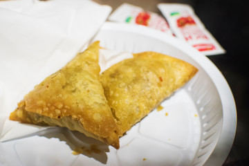 arabic triangle patty