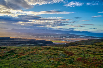 Fototapeta na wymiar Iceland scenic coastal plain
