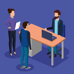 business people in the workplace