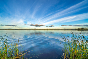 The Lake Techin (German: Techiner See) is part of the nature reserve Techin in the German state...