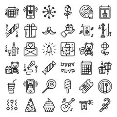 Celebration Icon Set