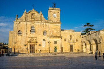 Fototapeta na wymiar Mère Église de Saint-Georges, Melpignano