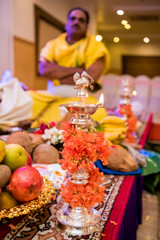 Oil lamp, Diwali , HIndu festival , royal Rajasthan, India