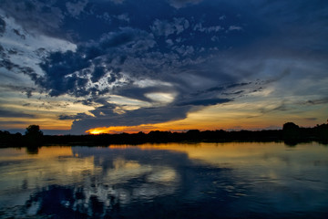 Obraz na płótnie Canvas Pantanal Clouds