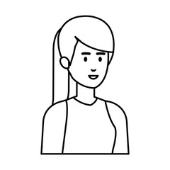 elegant businesswoman avatar character