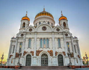 cathedral of christ the saviour in moscow russia
