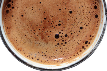 Coffee Foam Texture Background