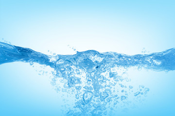 Water,water splash isolated on white background 