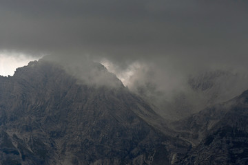regenhimmel über dem allgäu