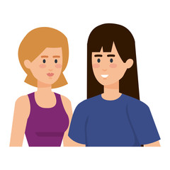 couple of women characters