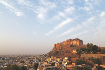 Obraz premium Jodhpur city in Rajasthan, India