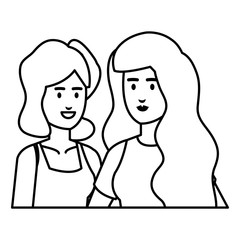 couple of women characters