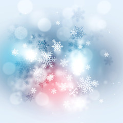 Fototapeta na wymiar Christmas Winter Snow