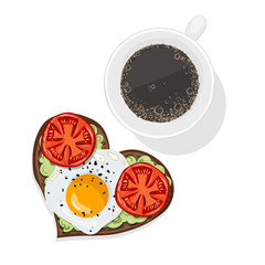 Vector Avocado Toast 