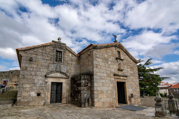 Fototapeta na wymiar view of the Belmonte church, Portugal