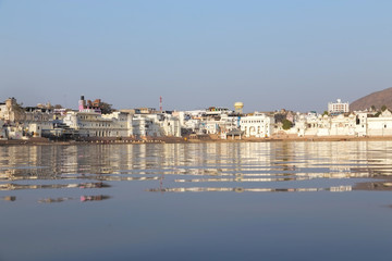 Fototapeta premium Pushkar city in Rajasthan state of India