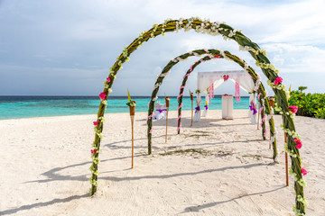 Fototapeta premium モルディブ モルジブ 休暇 旅行 