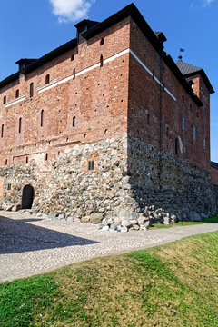 Festung Häme am Vanajavesi See in Hämeenlinna, Finnland