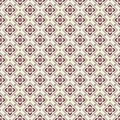 Decorative seamless geometric pattern