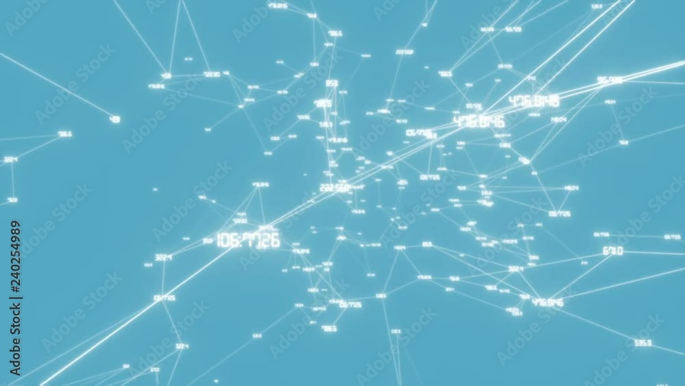 Poster calculation of the network.network nodes - an abstract representation of generic nodes of data along
