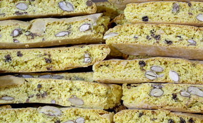 background of many biscuits called CANTUCCI in Italy