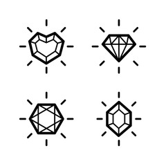 Diamonds Icon Set