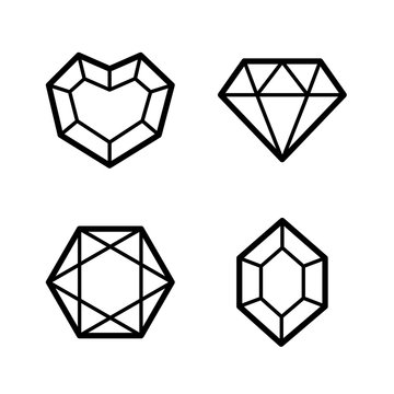 Diamonds Icon Set