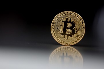 Pièce Bitcoin cryptomonnaie005