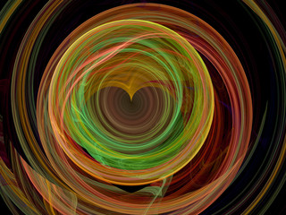 abstract fractal background