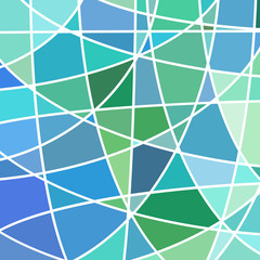 abstract vector stained-glass mosaic background