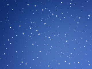 Space Starry Sky Background - Illustration