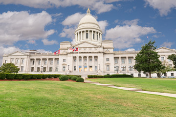 Fototapeta na wymiar Arkansas Capitol Building in Little Rock