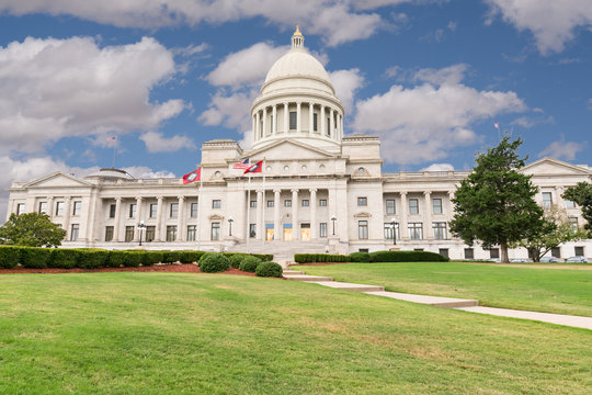 Arkansas Capitol Building In Little Rock